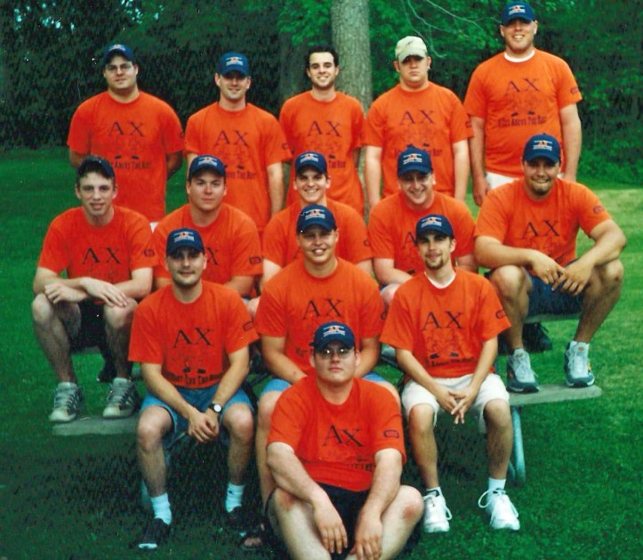 First official Alpha Chi group photo.
