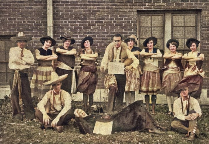 1926 class homecoming skit - jr