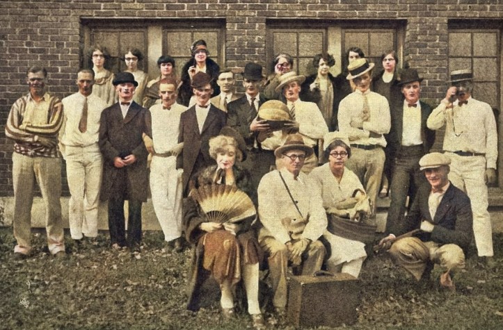 1926 class homecoming stunt - sr